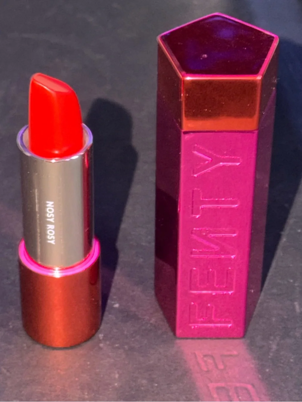 New Fenty Beauty by Rhianna Nosey Rosy Lippy